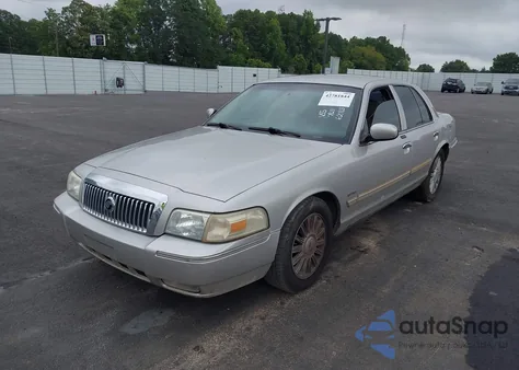 2009 Mercury Grand Marquis Ls (Fleet Only) from USA, damaged, VIN 2MEHM75V89X620113